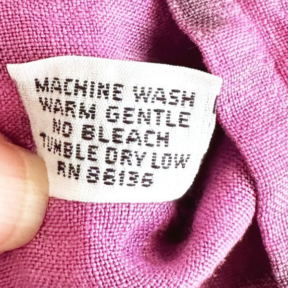 Bryn Walker Tie Dye Linen Top L/XL? Oversized Lagenlook Bohemian Hippie Festival - Picture 5 of 8